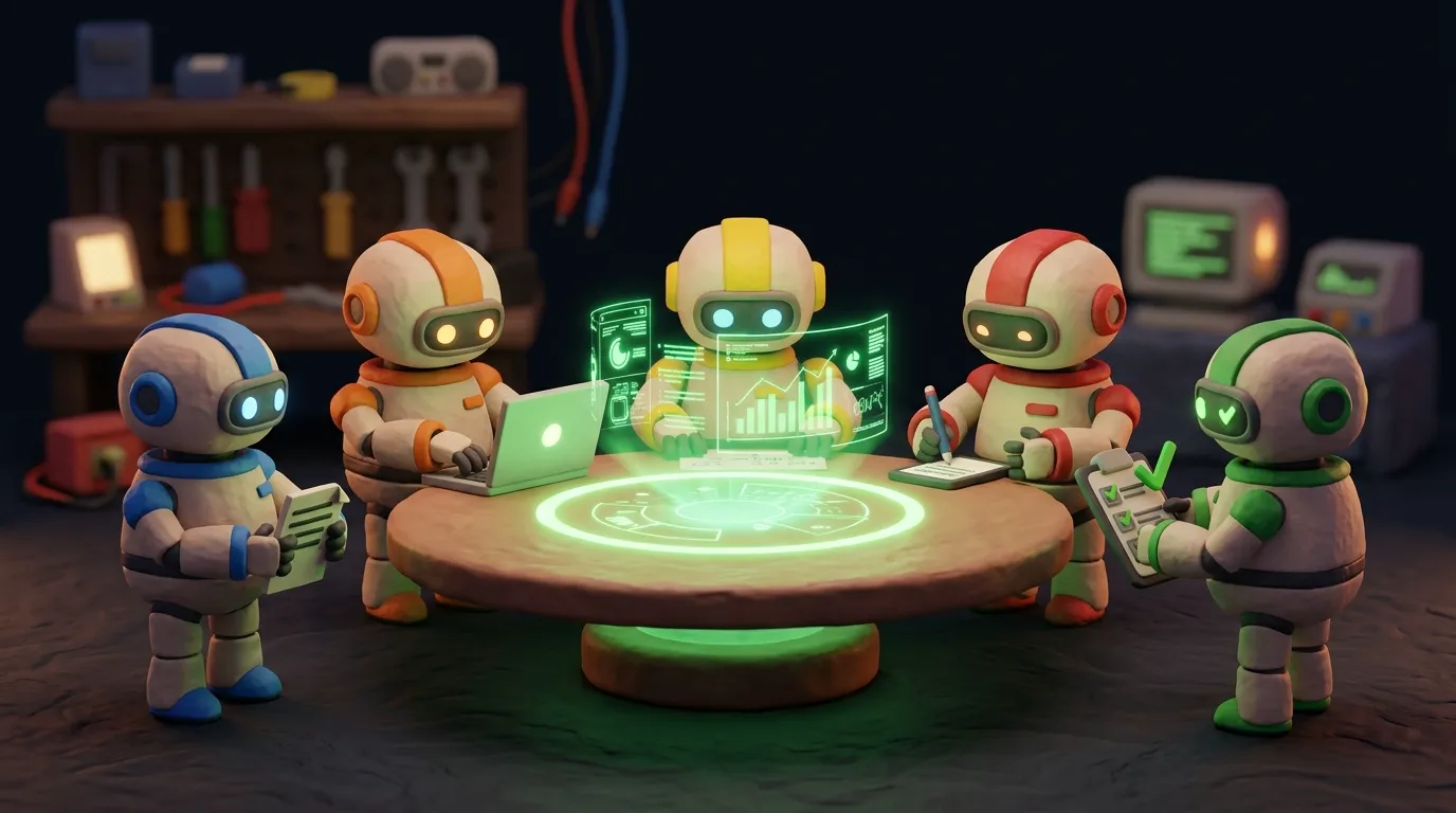 AI team working